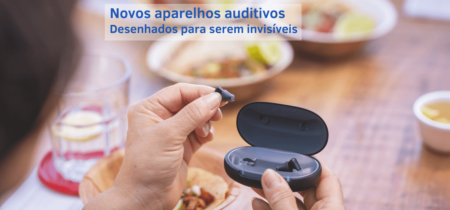 Novos aparelhos auditivos Rexton