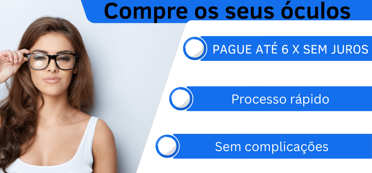 Pague até 6 X Sem Juros