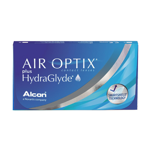  Air Optix Plus Hydraglyde- 6 lentes