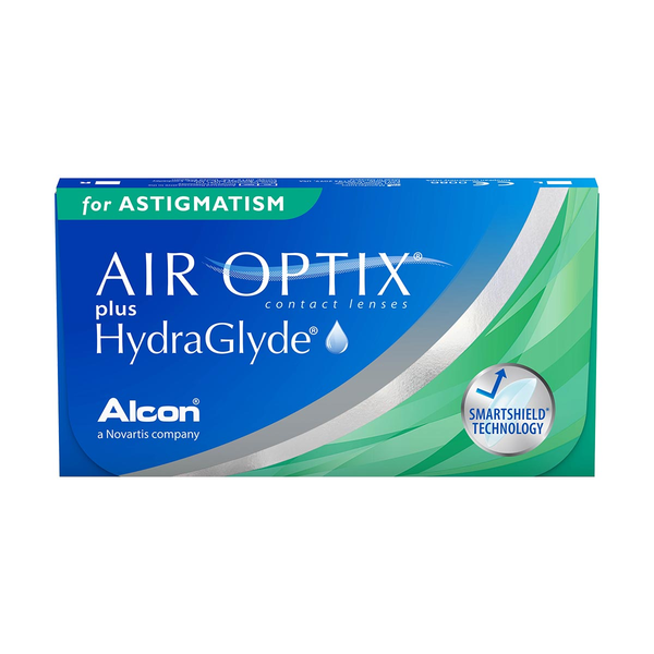 Air Optix  Plus Hydraglyde For Astigmatism- 3 lentes