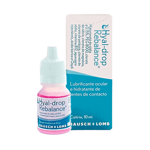 Lágrima Artificial - Hyal-drop Rebalance 10 ml