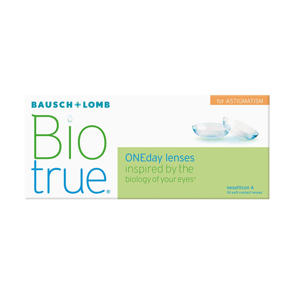 Biotrue® OneDay for Astigmatism caixa de 90 lentes