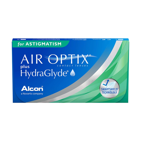 AIR OPTIX Plus HydraGlyde for Astigmatism 3 lentes