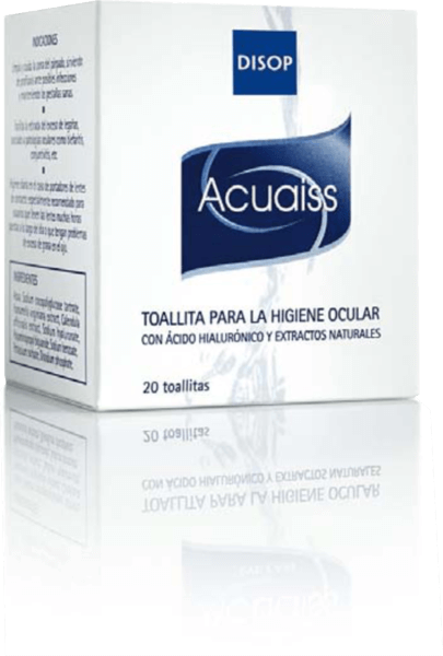 Toalhitas para Olhos Acuaiss 20 unidades