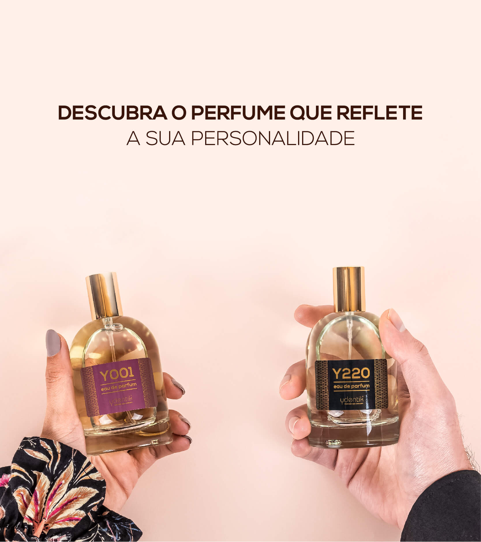 Perfumes de senhora e homem