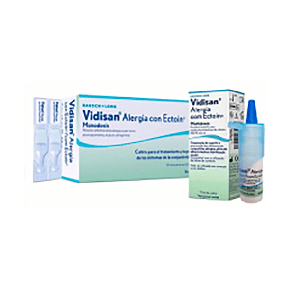 Lágrima Artificial - Vidisan com EctoinUnidoses 20* 0,5 ml