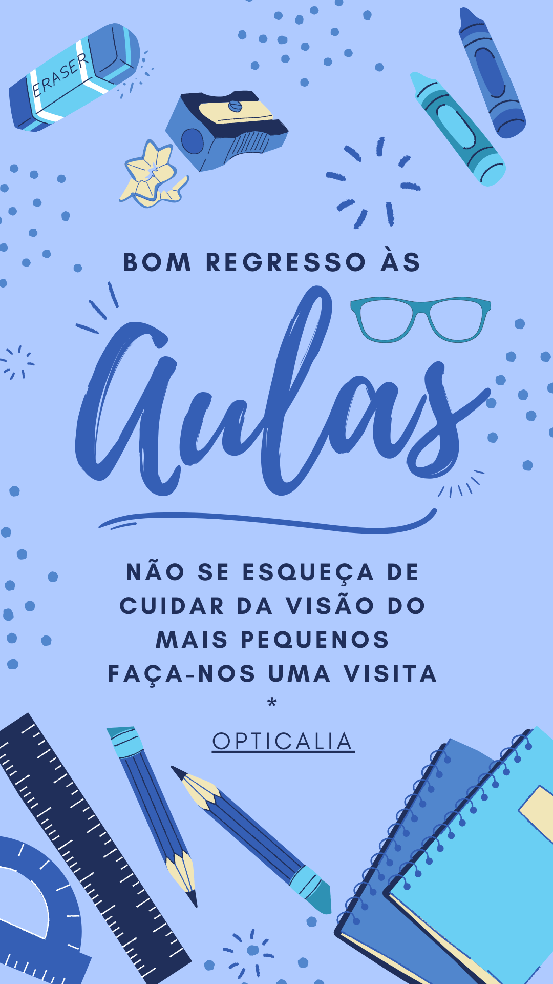 REGRESSO À ESCOLA NA OPTICALIA