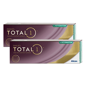 Total-1 For Astigmatism. 2 cajas de 30 unidades para astigmatismo