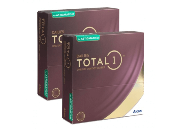 Total-1 For Astigmatism. 2 cajas de 90 unidades para astigmatismo