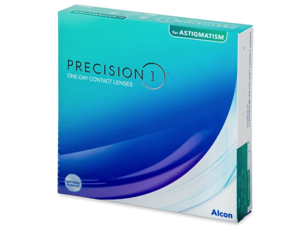 Precision 1. 2 Cajas de 90 lentes para astigmatismo